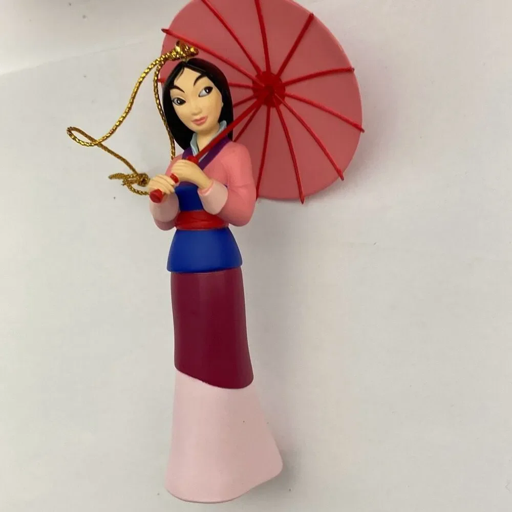 Disney Multicolor Mulan Grolier President's Edition Collectible Ornament Christm